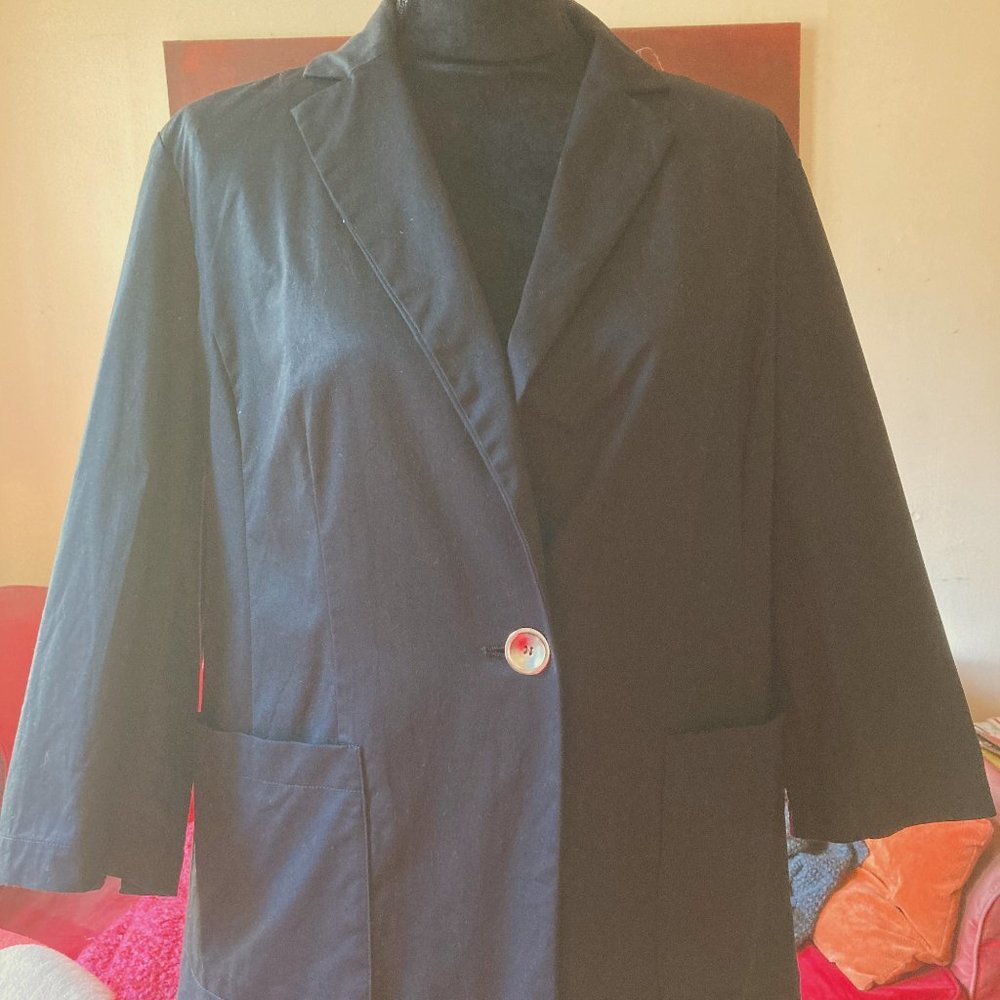 Marina Rinaldi Persona - Cotton Gabardine Blazer